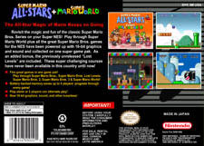 Super Mario All-Stars + Super Mario World - Nintendo Super Nintendo Entertainment System (SNES) (Nintendo - 1-2) video game collectible - Main Image 2