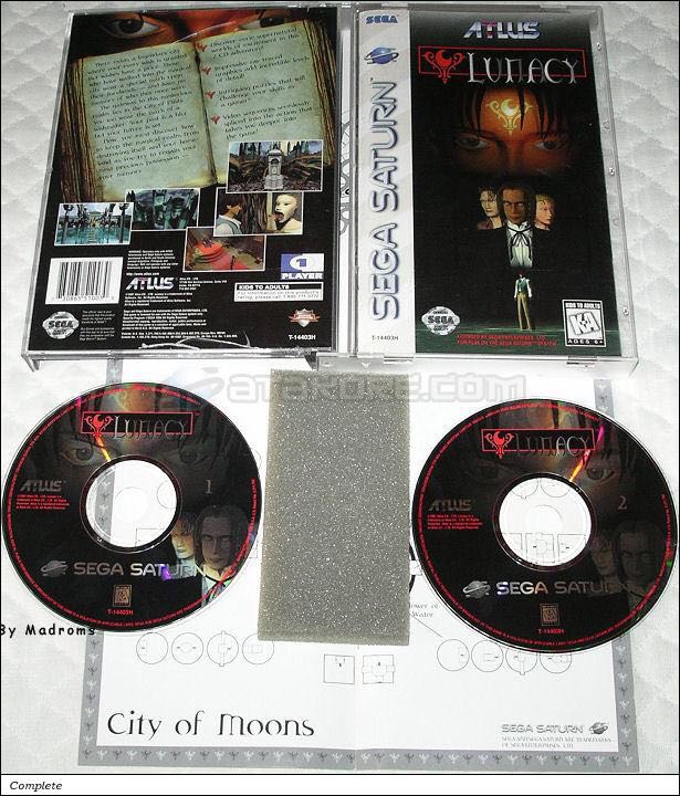 Lunacy - Sega Saturn (Sega - 1) video game collectible [Barcode 730865510030] - Main Image 2