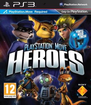 Playstation Move Heroes - Sony PlayStation 3 (PS3) (Sony Computer Entertainment - 1) video game collectible [Barcode 4948872961622] - Main Image 1