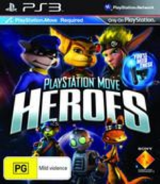 Playstation Move: Heroes - Sony PlayStation 3 (PS3) (Sony Computer Entertainment - 1) video game collectible [Barcode 711719155881] - Main Image 1