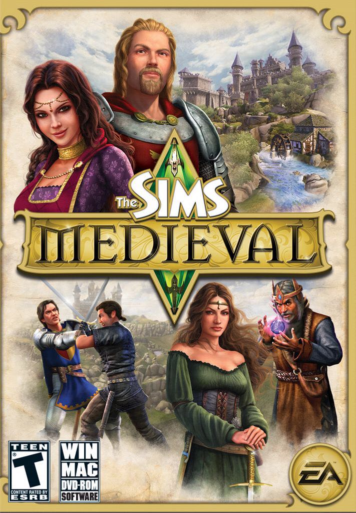 The Sims Medieval - PC (Electronic Arts/ EA Games - 1) video game collectible - Main Image 1