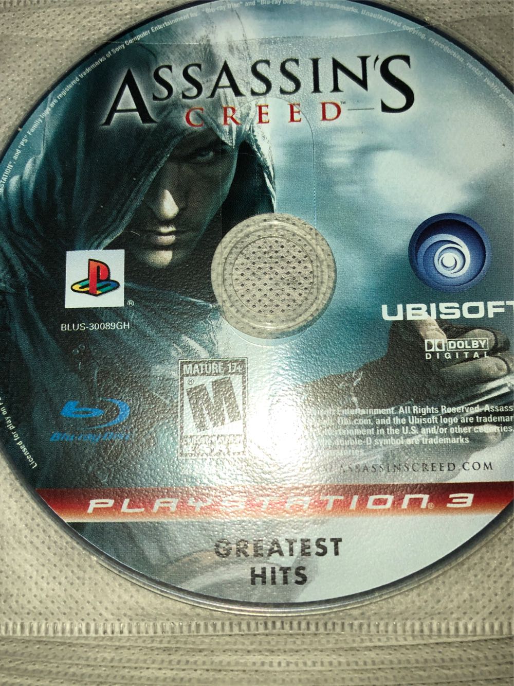Assassin’s Creed - Sony PlayStation 3 (PS3) (Ubisoft - 1) video game collectible [Barcode 00888834339] - Main Image 4