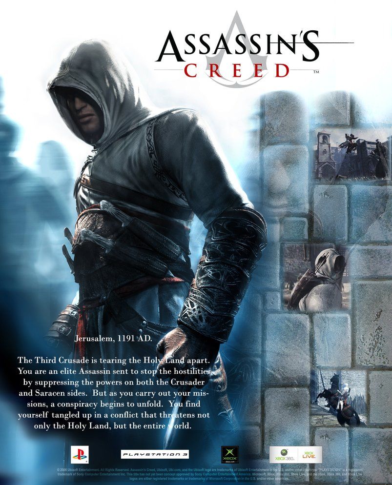 Assassin’s Creed I - Sony PlayStation 3 (PS3) (Ubisoft - 1) video game collectible - Main Image 2
