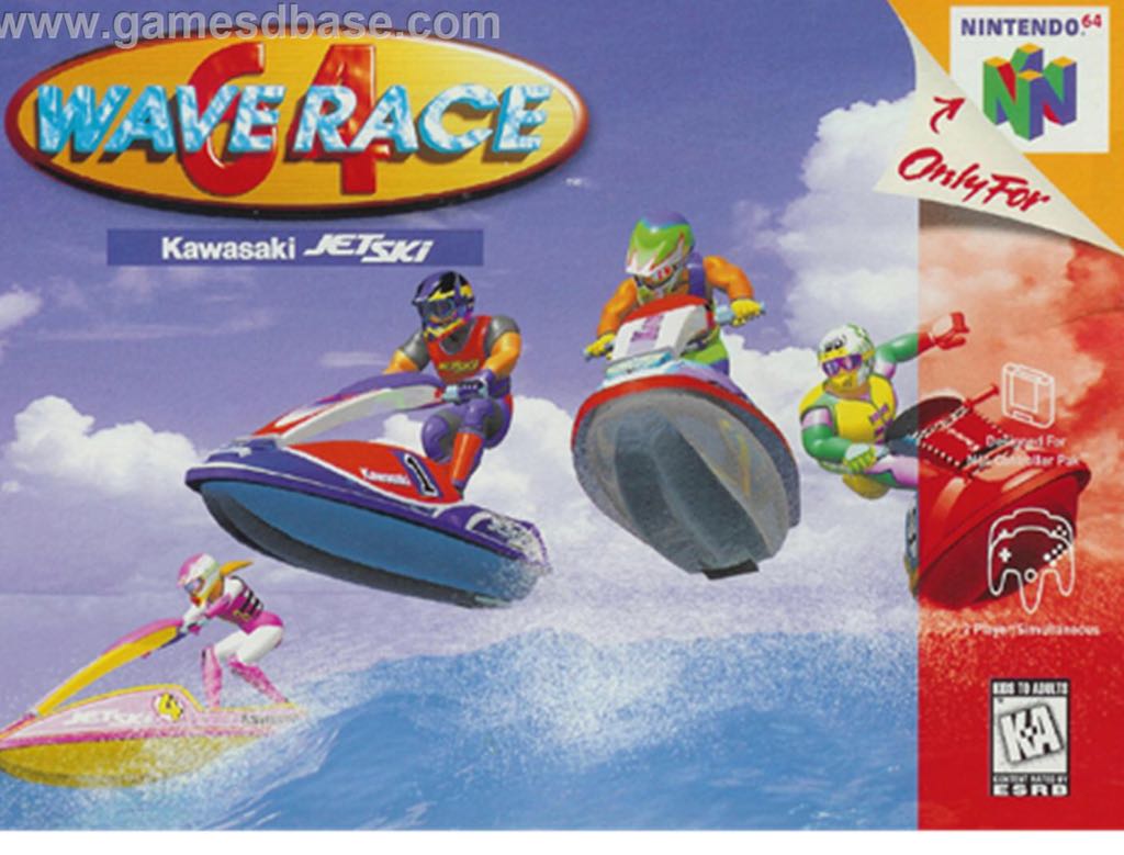Waverace 64 - Nintendo 64 (N64) video game collectible - Main Image 1