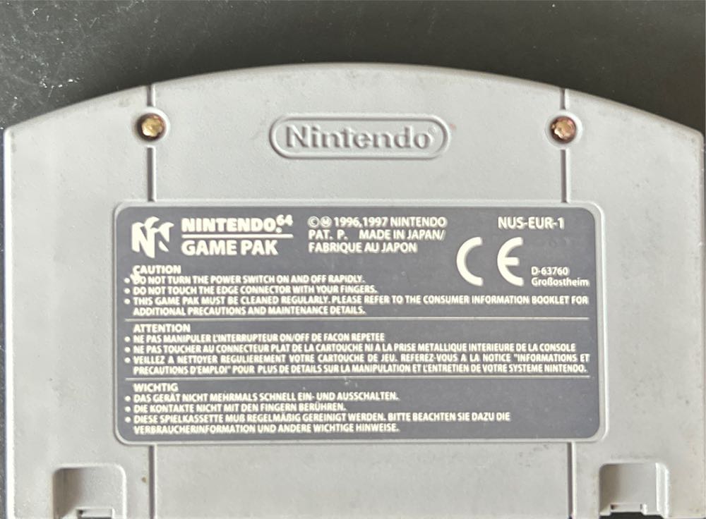 Waverace 64 - Nintendo 64 (N64) video game collectible - Main Image 2