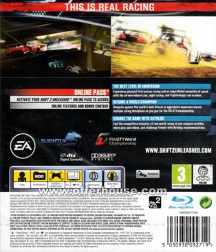 Need For Speed Shift 2 Unleashed - Sony PlayStation 3 (PS3) (Electronic Arts - 1) video game collectible [Barcode 5030930092719] - Main Image 2