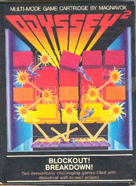 Blockout - Magnavox Odyssey video game collectible - Main Image 1