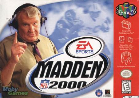 Madden 2000 - Nintendo 64 (N64) video game collectible - Main Image 1
