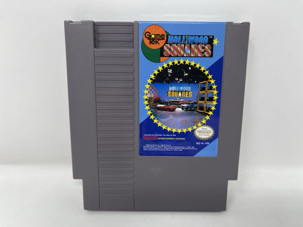 Hollywood Squares - Nintendo Entertainment System (NES) (GameTek - 1-2) video game collectible [Barcode 043948530000] - Main Image 3