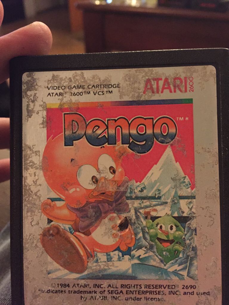 Pengo - Atari 2600 (Atari) video game collectible - Main Image 1