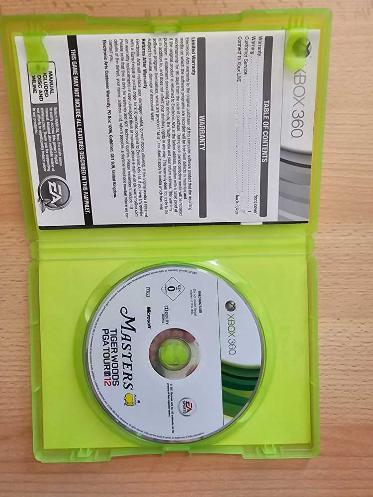 Tiger Woods PGA Tour 12 - Microsoft Xbox 360 (Ea Sports - 4) video game collectible [Barcode 5030930098056] - Main Image 3