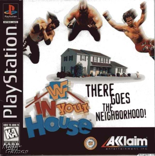 WWF In Your House - Sony PlayStation (Acclaim Entertainment - 4) video game collectible [Barcode 021481210740] - Main Image 1