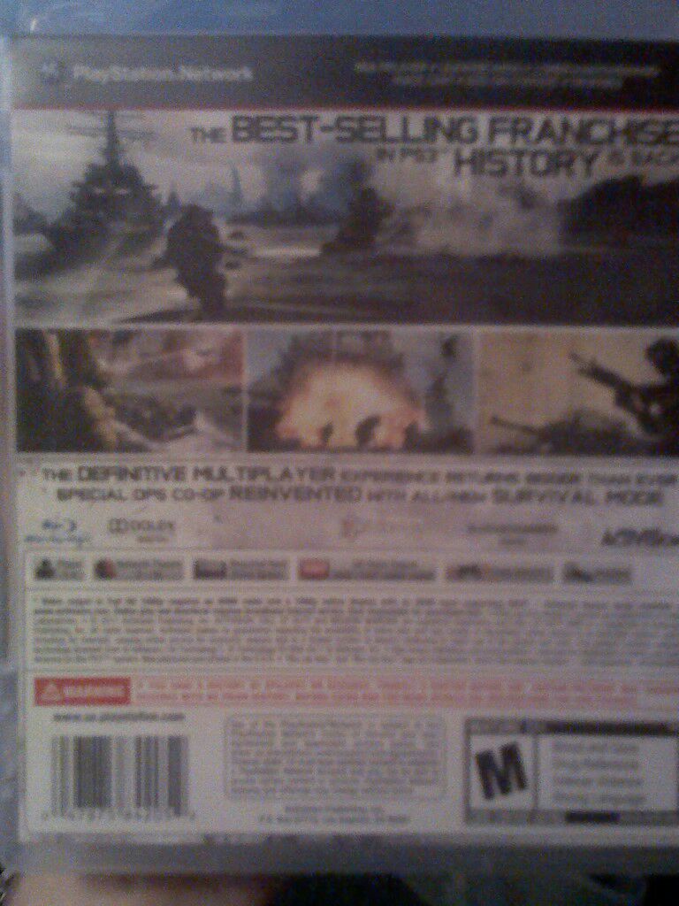 Call Of Duty Mw3 - Sony PlayStation 3 (PS3) video game collectible - Main Image 2