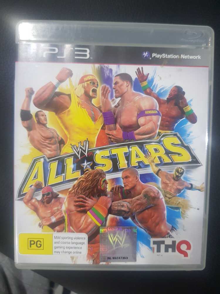 WWE All-Stars - Sony PlayStation 3 (PS3) (THQ - 4) video game collectible [Barcode 4005209143035] - Main Image 2