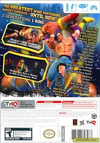 WWE All-Stars - Nintendo Wii video game collectible - Main Image 2