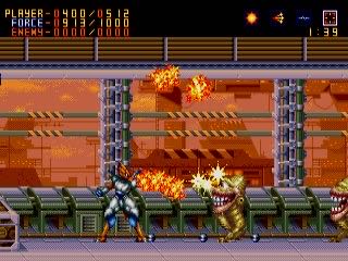 Alien Soldier - Nintendo Wii Virtual Console (Sega - 1) video game collectible - Main Image 2