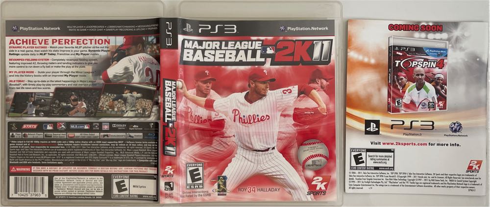 Major League Baseball 2K11 - Sony PlayStation 3 (PS3) (2K Sports - 1-2) video game collectible [Barcode 710425379635] - Main Image 4