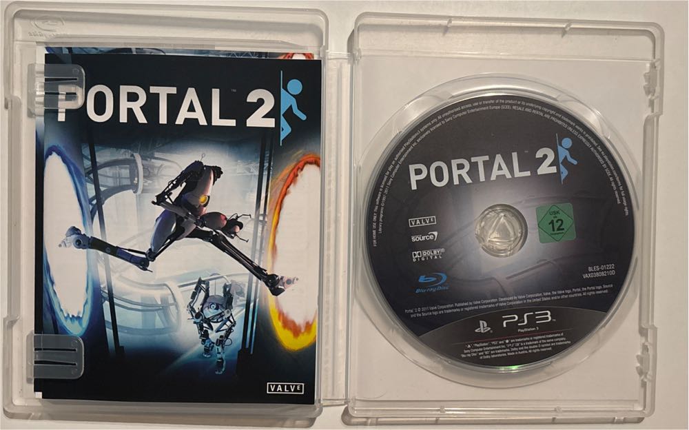 Portal 2 - Sony PlayStation 3 (PS3) (Valve Corporation - 2) video game collectible [Barcode 5030932102089] - Main Image 3