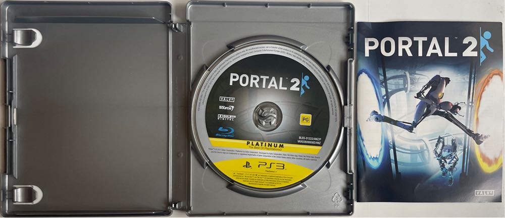 Portal 2 - Sony PlayStation 3 (PS3) (2) video game collectible [Barcode 5030941108812] - Main Image 3