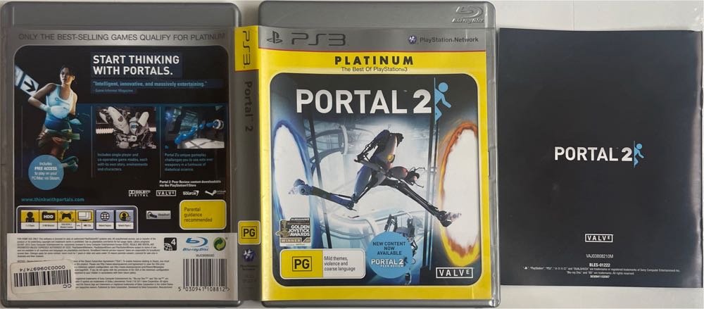 Portal 2 - Sony PlayStation 3 (PS3) (2) video game collectible [Barcode 5030941108812] - Main Image 4