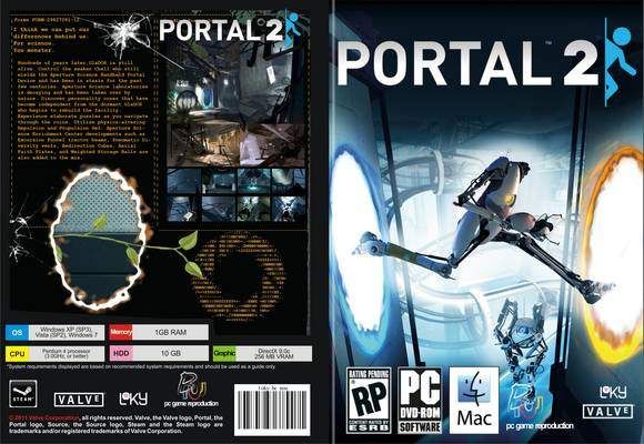 Portal 2 - Valve Steam (Valve - 1-2) video game collectible - Main Image 2