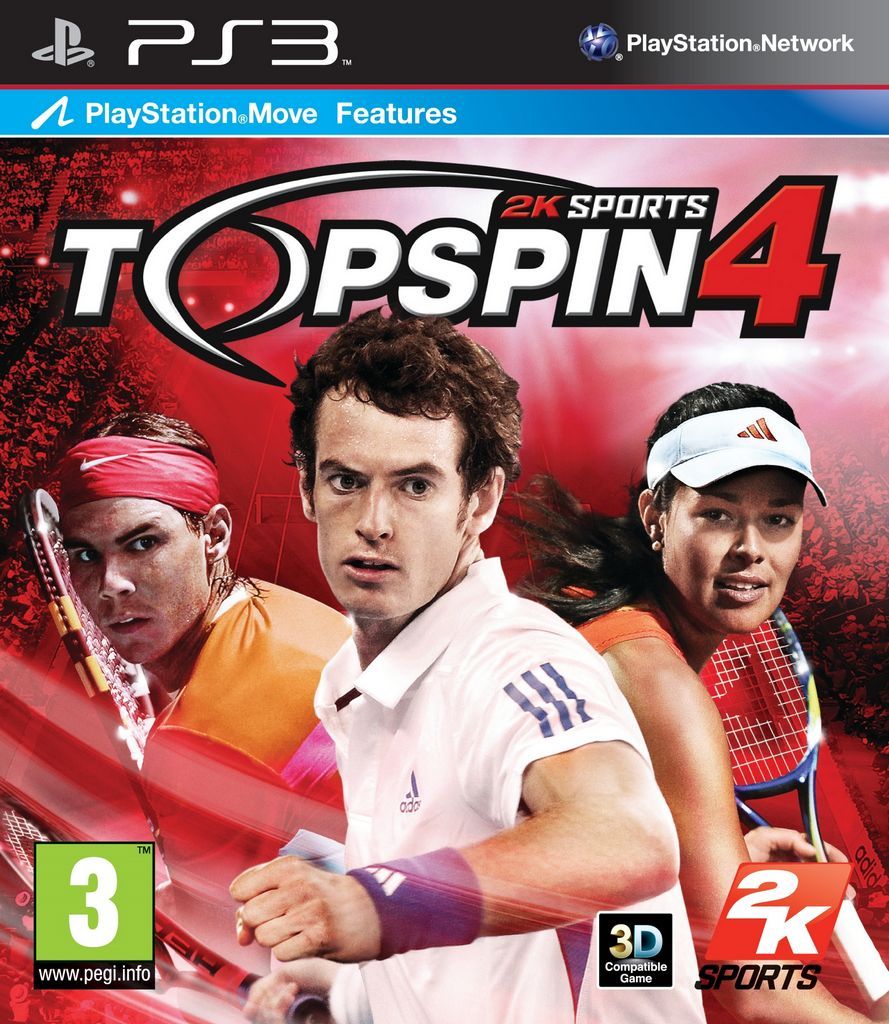 TopSpin 4 - Sony PlayStation 3 (PS3) (2KSports) video game collectible - Main Image 1