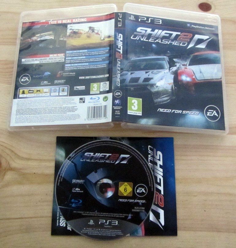Need for Speed: Shift 2 Unleashed - Microsoft Xbox 360 (EA Games - 1) video game collectible - Main Image 2