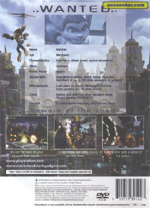 Rachet & Clank - Sony PlayStation 2 (PS2) video game collectible - Main Image 2