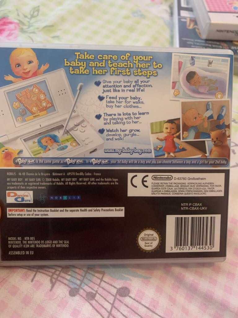 My Baby Boy - Nintendo DS video game collectible [Barcode 3760137144530] - Main Image 2
