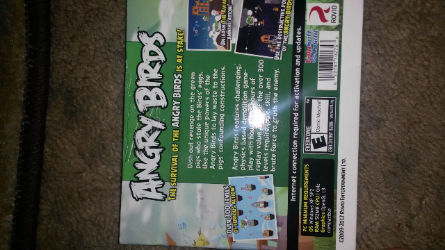 Angry Birds - PC (Rovio Entertainment - 1 Players) video game collectible [Barcode 022787102753] - Main Image 2