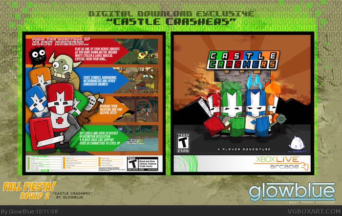 Castle Crashers - Sony PlayStation 3 (PS3) video game collectible - Main Image 2