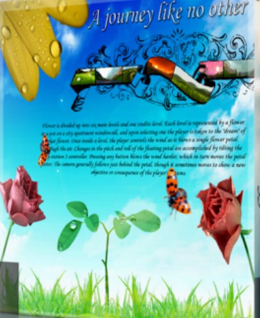 Flower - Sony PlayStation 4 (PS4) video game collectible - Main Image 2