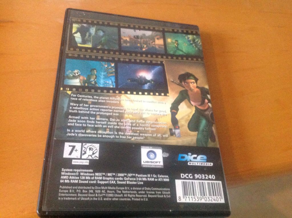 Beyond Good & Evil - PC (Ubisoft - 1) video game collectible [Barcode 3307210245632] - Main Image 2