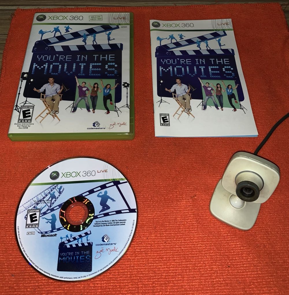 You’re In The Movies - Microsoft Xbox 360 (Codemaster Software Company Limited - 4) video game collectible - Main Image 2