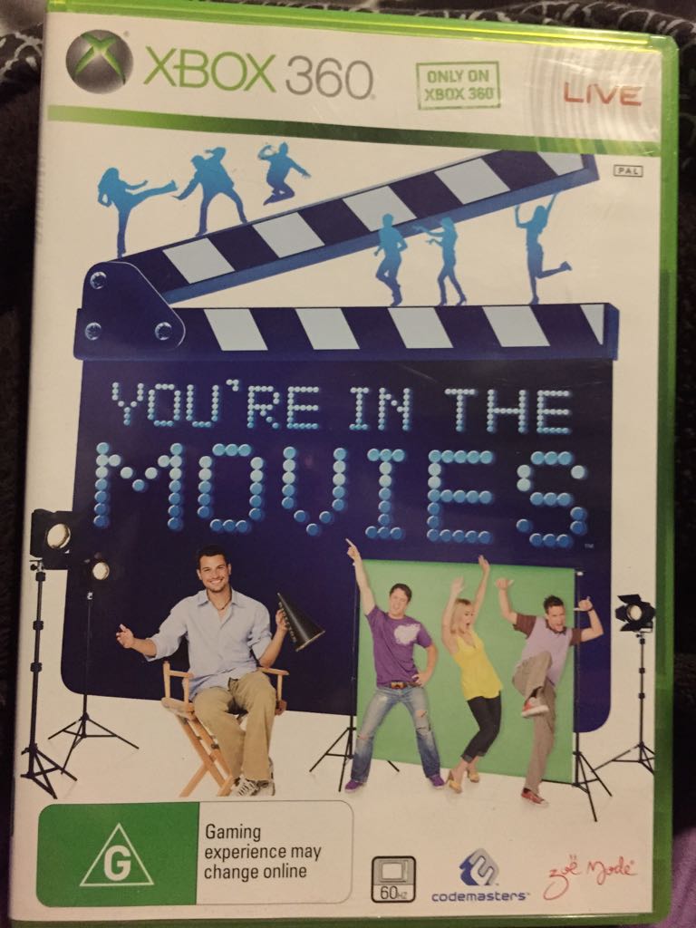 You’re In The Movies - Microsoft Xbox 360 video game collectible - Main Image 1
