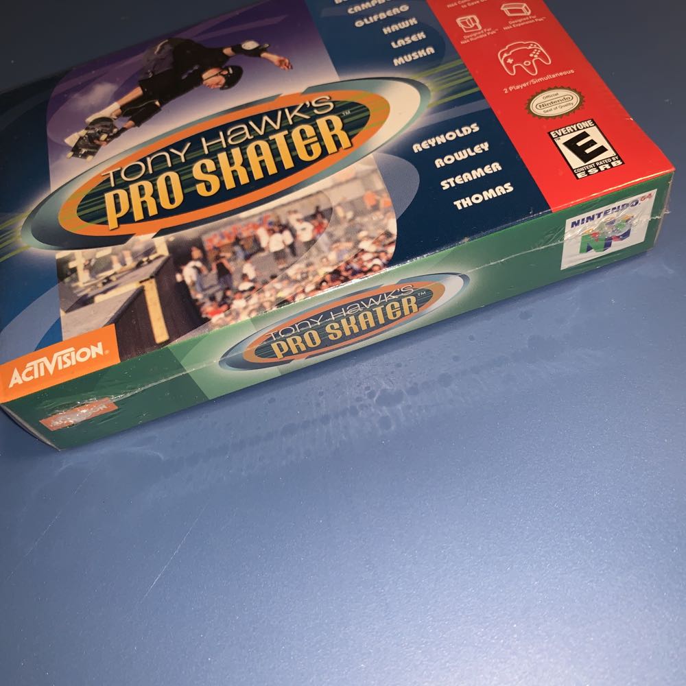 Tony Hawk’s Pro Skater - Nintendo 64 (N64) (Activision - 2) video game collectible [Barcode 047875108202] - Main Image 3