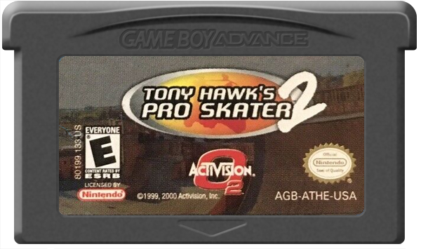 Tony Hawk’s Pro Skater 2 - Nintendo Game Boy Advance (GBA) (Activision - 1) video game collectible [Barcode 047875801998] - Main Image 3