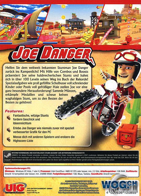 Joe Danger - Microsoft Xbox 360 video game collectible - Main Image 2