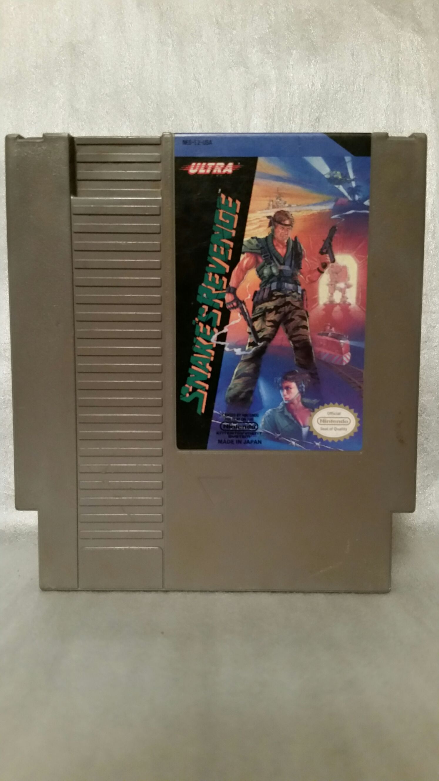Snake’s Revenge - Nintendo Entertainment System (NES) video game collectible - Main Image 1