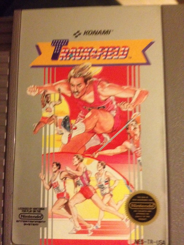 Track & Field - Nintendo Entertainment System (NES) video game collectible - Main Image 1