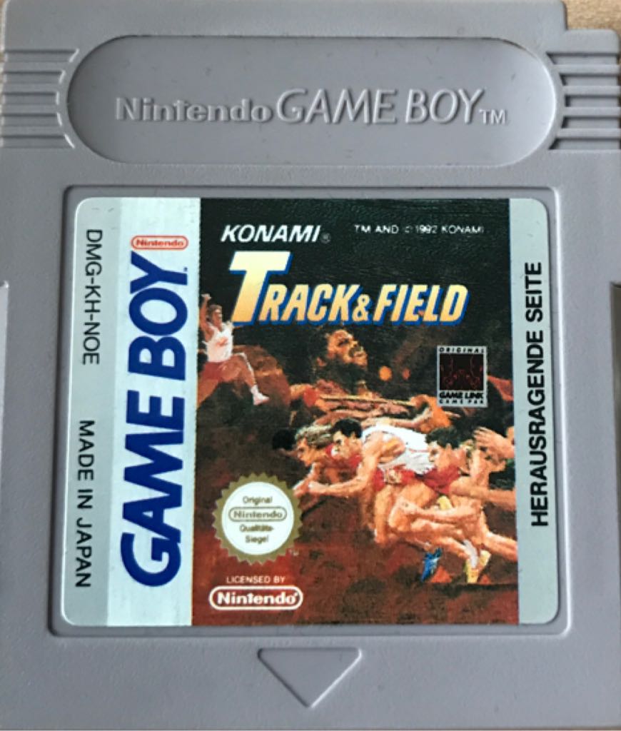 Track & Field - Nintendo Game Boy (Konami) video game collectible - Main Image 1