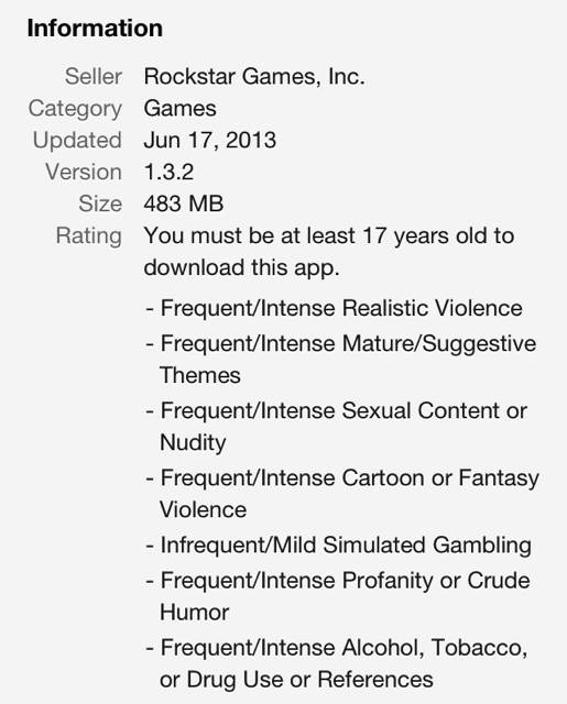 Grand Theft Auto III - Apple iOS (Rockstar Games - 1) video game collectible - Main Image 2