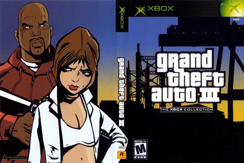 Grand Theft Auto III - Microsoft Xbox video game collectible - Main Image 1