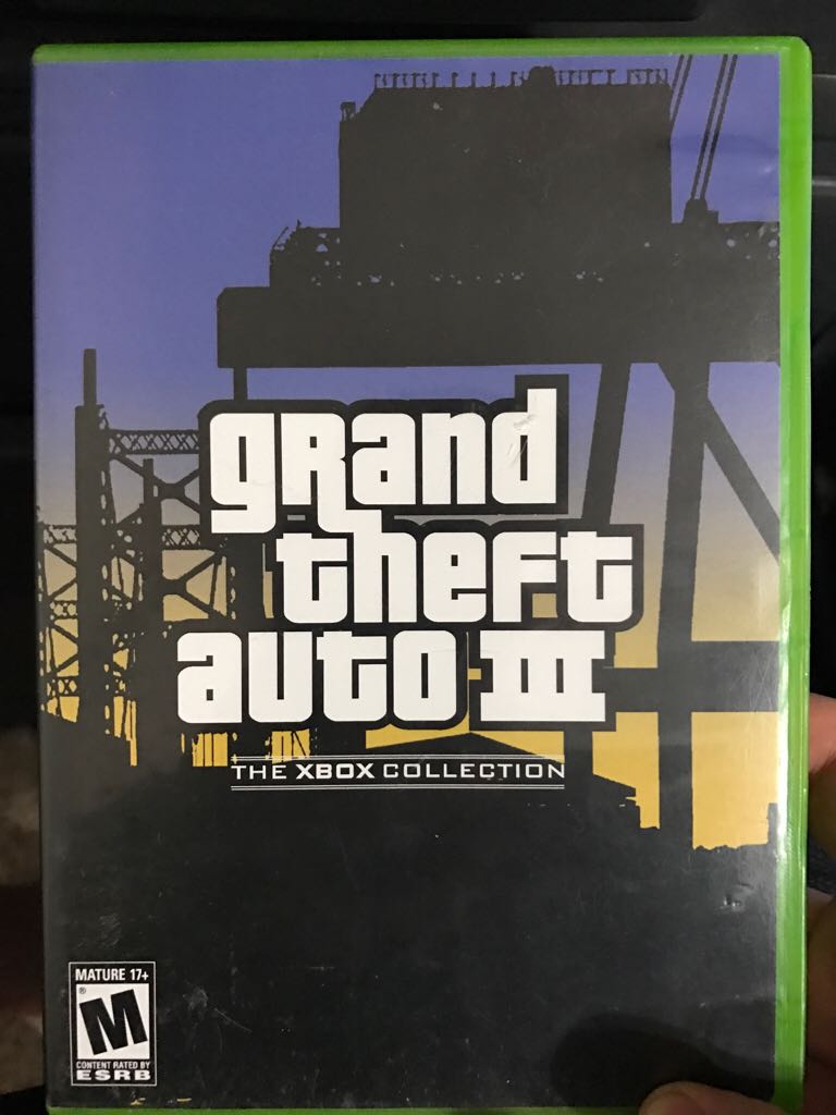Grand Theft Auto III - Microsoft Xbox video game collectible - Main Image 1