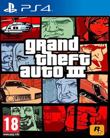Grand Theft Auto III - Sony PlayStation Network (PSN) video game collectible - Main Image 1