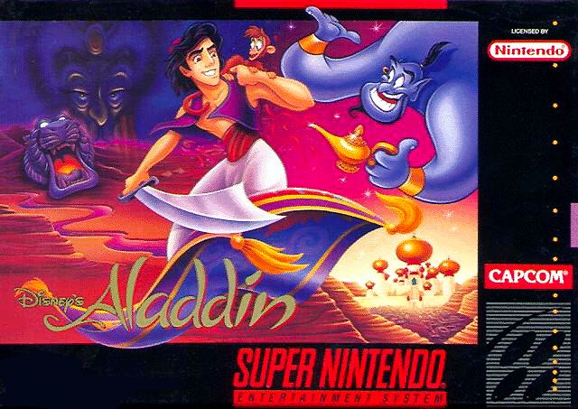 Disney’s Aladdin - Nintendo Super Nintendo Entertainment System (SNES) (Capcom) video game collectible - Main Image 1