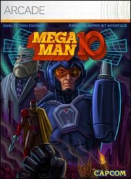 Mega Man 10 - Microsoft Xbox Live Arcade (XBLA) video game collectible - Main Image 1