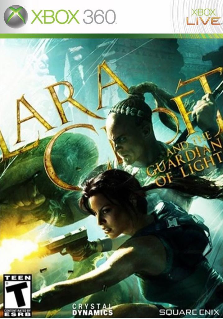 Lara Croft And The Guardian Of Light - Microsoft Xbox 360 video game collectible - Main Image 1