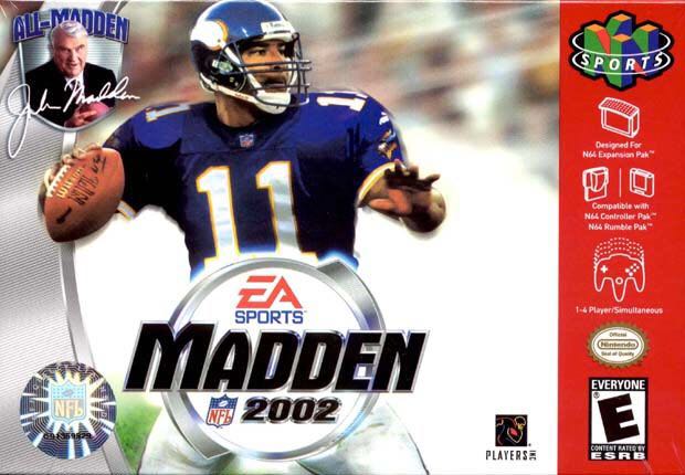 Madden NFL 2002 - Nintendo 64 (N64) video game collectible - Main Image 1
