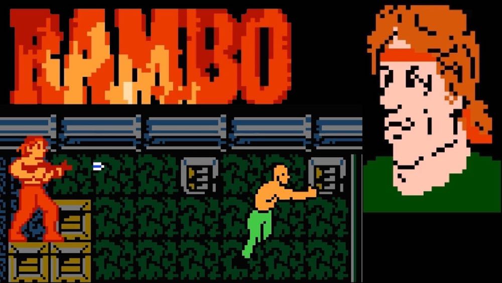 Rambo - Nintendo Entertainment System (NES) (Acclaim - 1) video game collectible [Barcode 021481103011] - Main Image 3